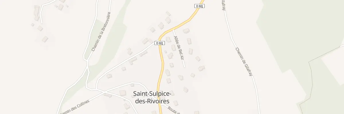 Plan du 388 Rte des Abrets à Saint-Sulpice-des-Rivoires
