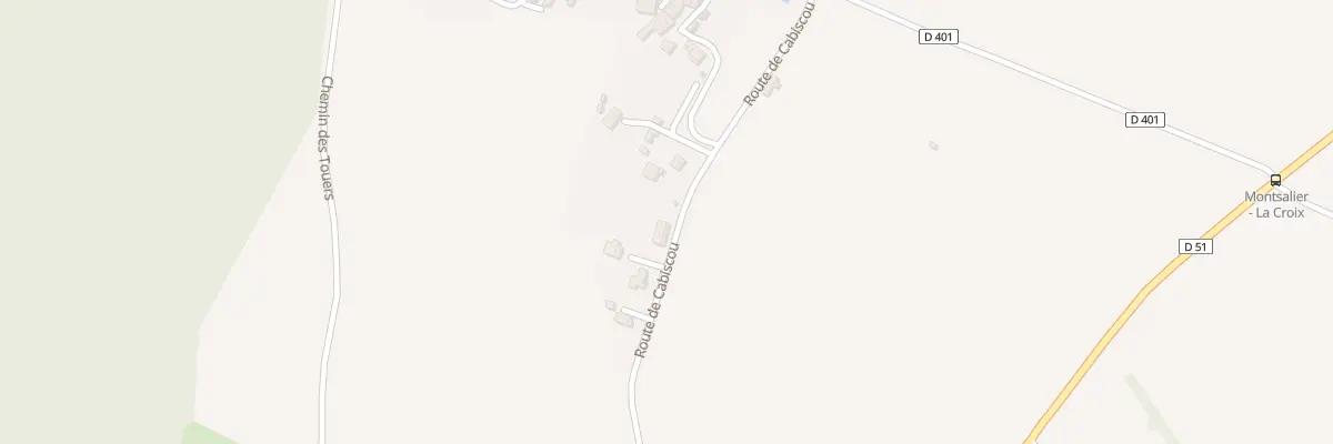 Plan du 7007 Le Village à Montsalier