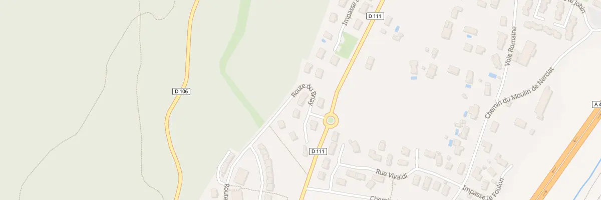 Plan du 35 Rte du Briay à Groissiat