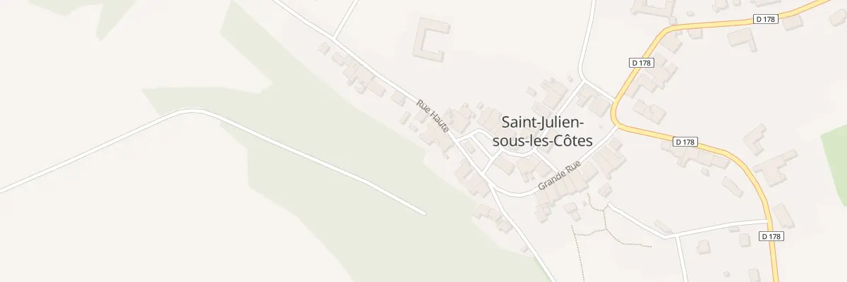 Plan du 7 Rue Haute à Saint-Julien-sous-les-Côtes