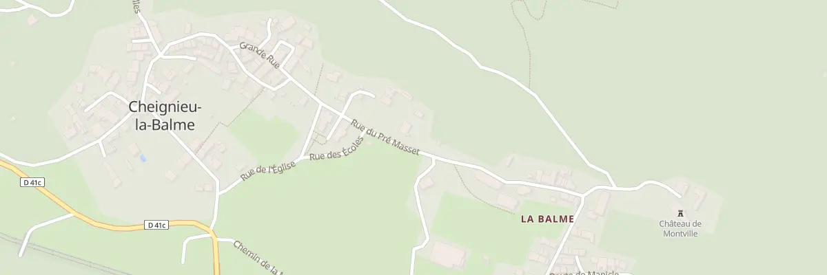 Plan du 5077 Cheignieu à Cheignieu-la-Balme
