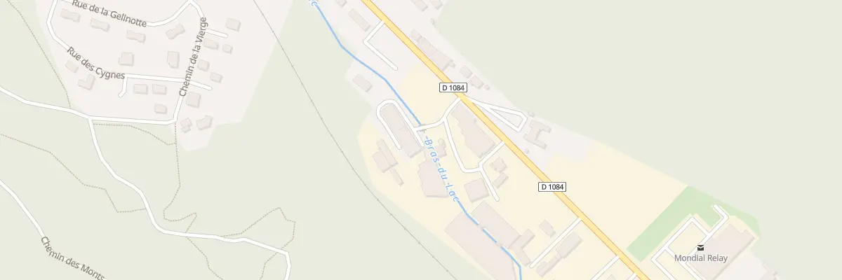 Plan du 16 Rte de Genève à Nantua
