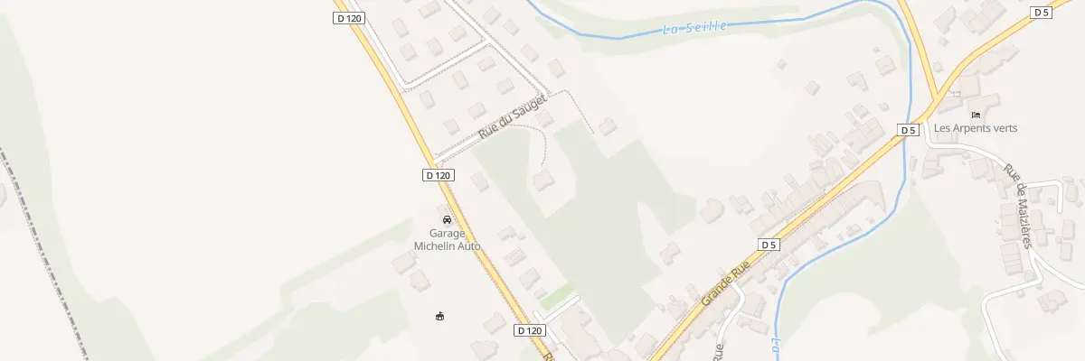 Plan du 4 Rue du Sauget à Voiteur