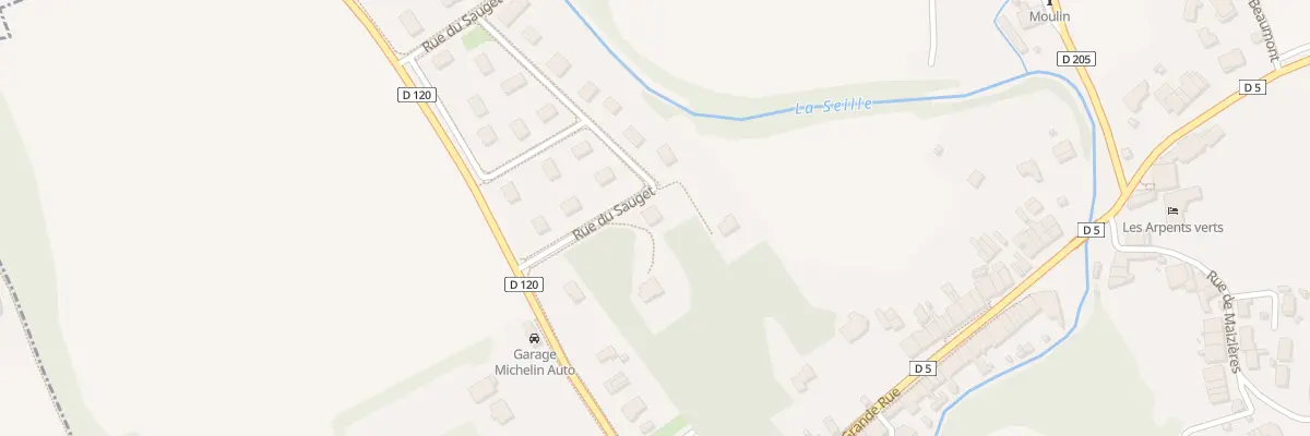 Plan du 4A Rue du Sauget à Voiteur