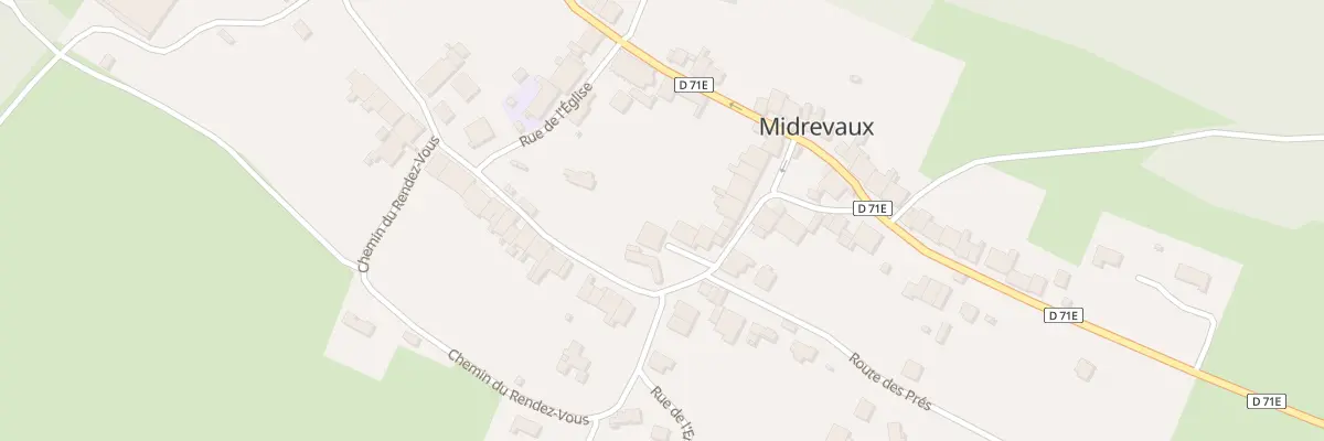 Plan du 1 Rue du Pont Lachoux à Midrevaux