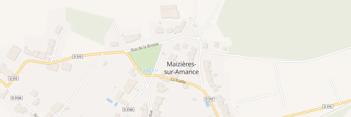 Plan du 18 Grande Rue à Maizières-sur-Amance