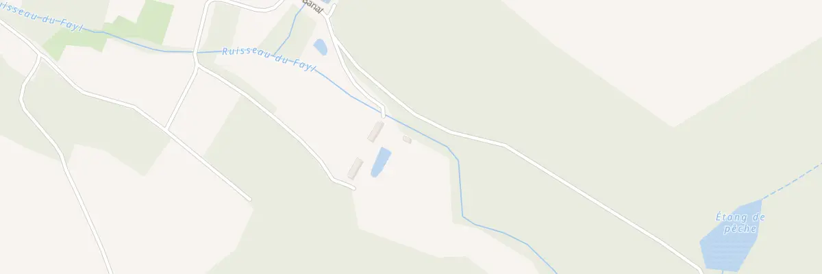 Plan du 9001 Petit Moulin à Fayl-Billot