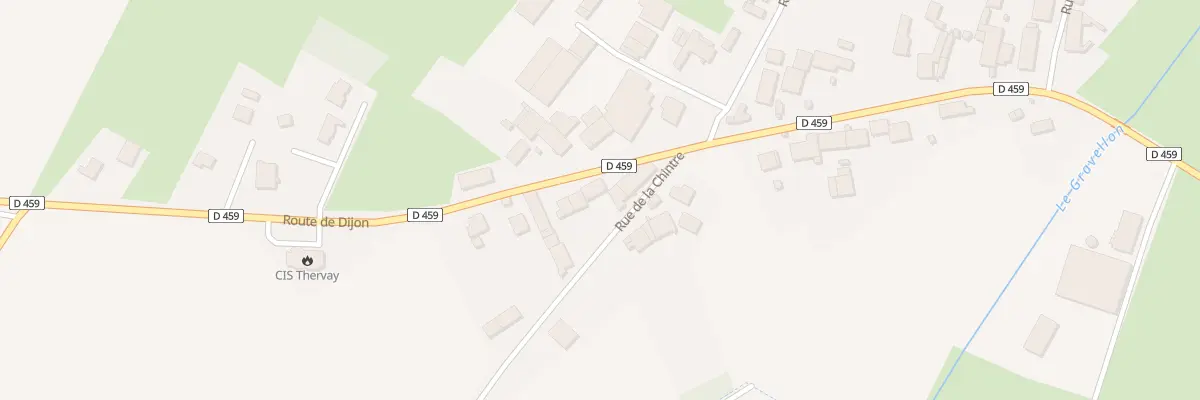 Plan du 4 Rue de la Chintre à Thervay