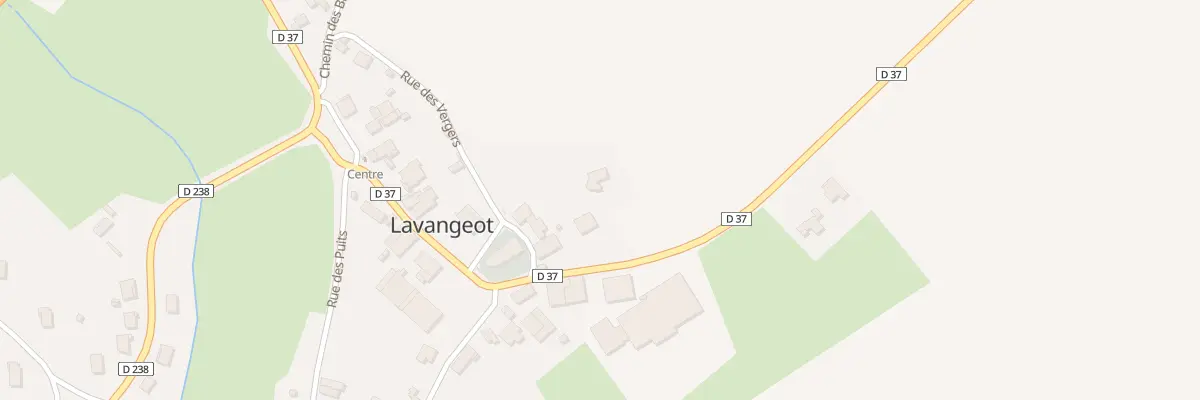 Plan du 19 Rue Principale à Lavangeot