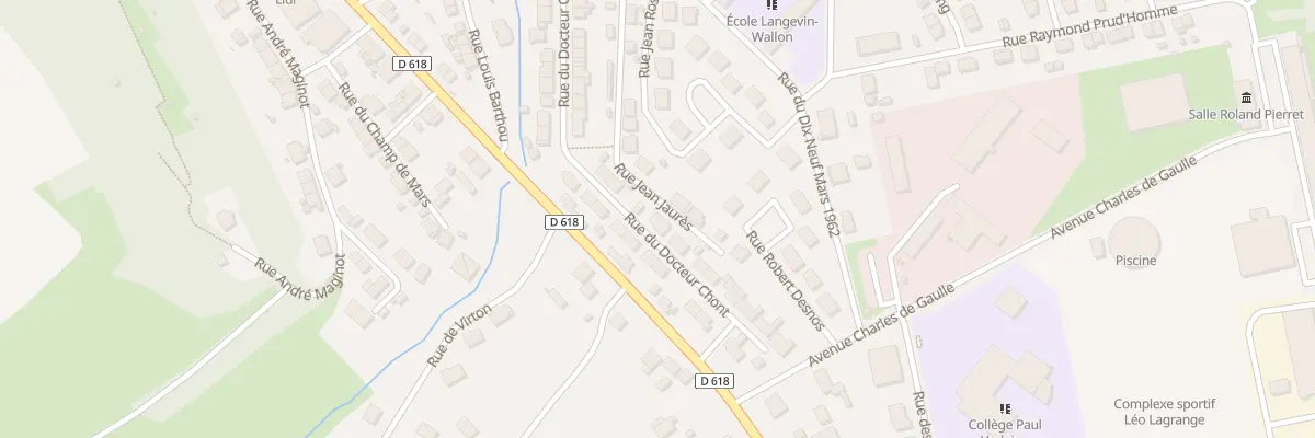 Plan du 34 Rue du Doc Chont à Longuyon