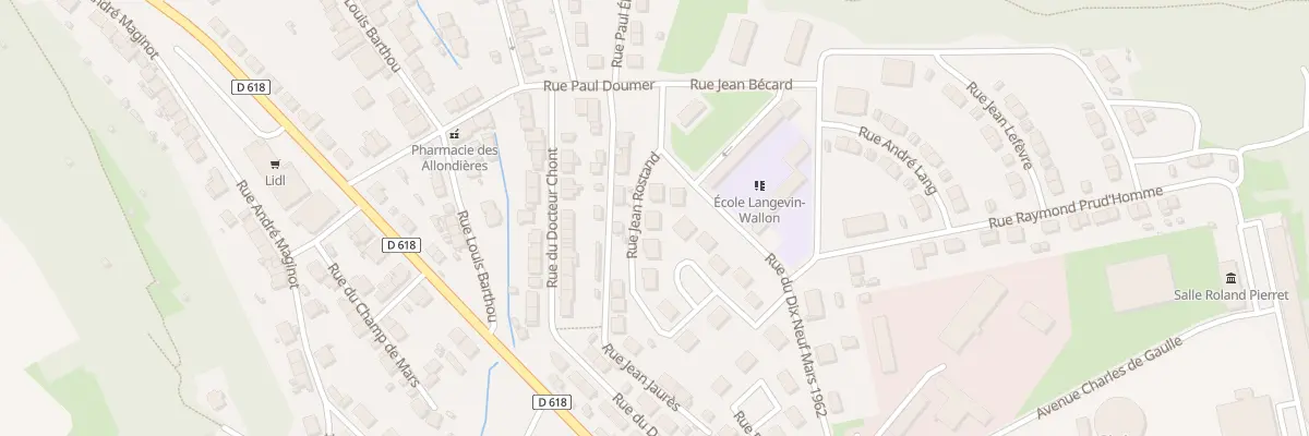 Plan du 12 Rue Jean Rostand à Longuyon