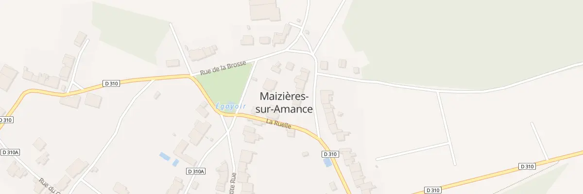 Plan du 7 Rue de la Chainee à Maizières-sur-Amance