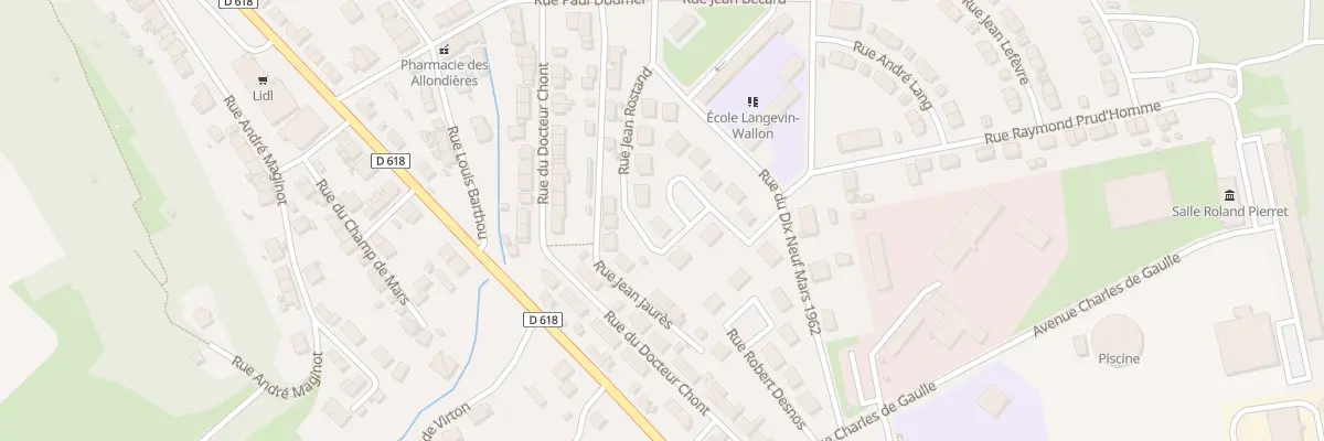 Plan du 9 Rue Jean Rostand à Longuyon