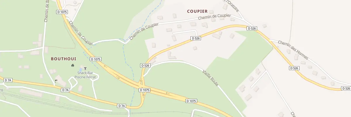 Plan du 119 Vieille Route à Clelles