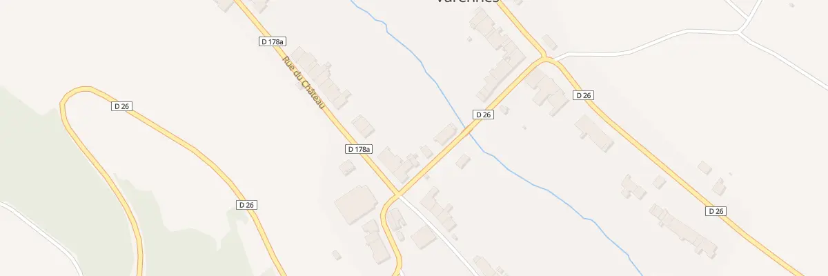 Plan du 3 Rue du Chateau à Arbigny-sous-Varennes