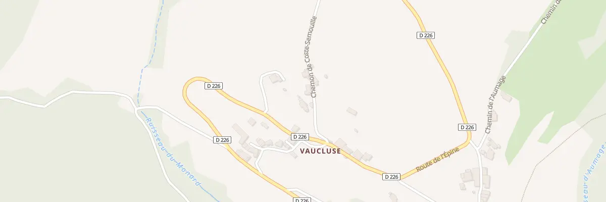 Plan du 5110 Basse Vaucluse à Montjay