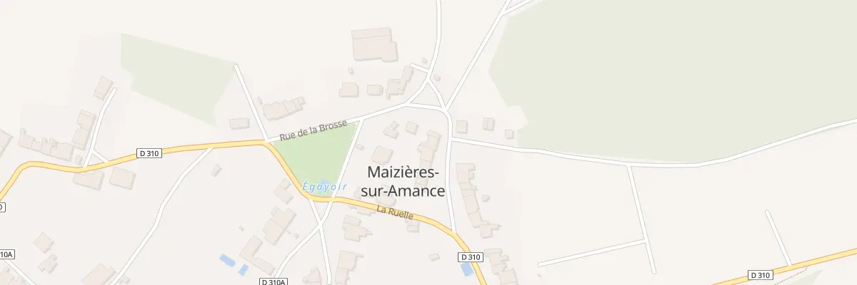 Plan du 13 Rue de la Chainee à Maizières-sur-Amance