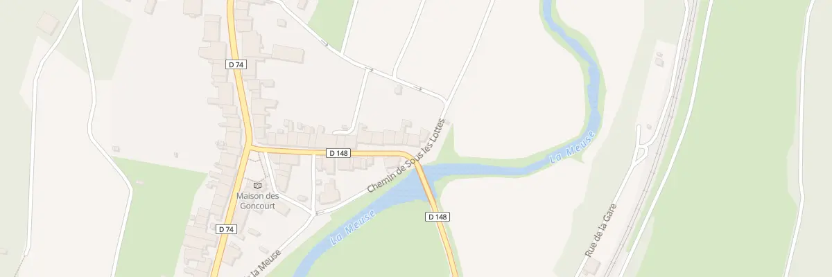 Plan du 28 Rue du Pont à Bourmont-entre-Meuse-et-Mouzon