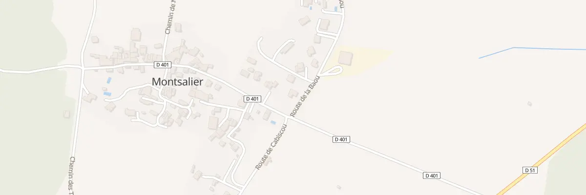 Plan du 41 Le Village à Montsalier