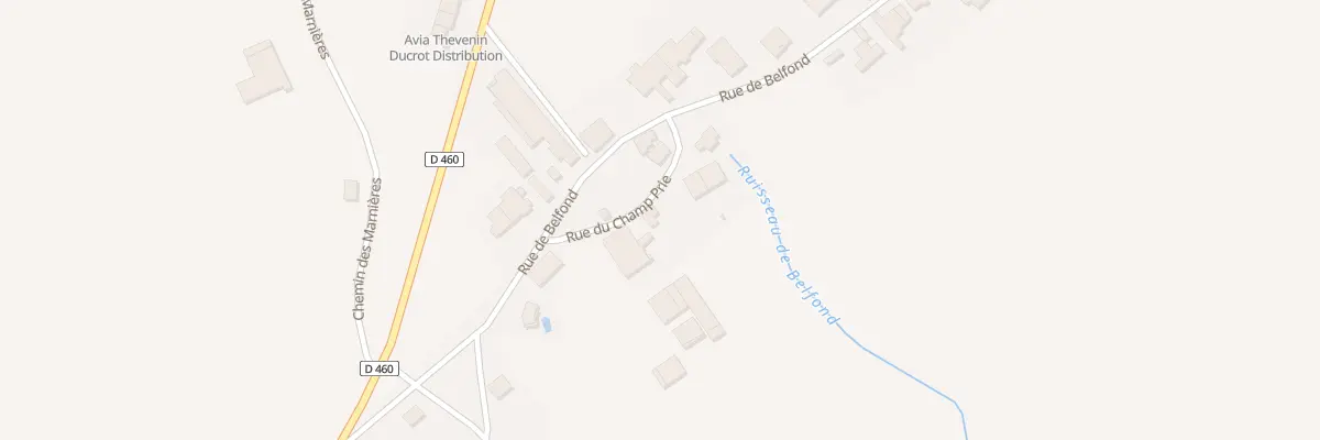 Plan du 4 Rue du Champ Prie à Genevrières