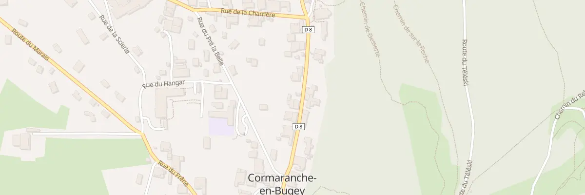Plan du 85 Grande Rue à Plateau d’Hauteville