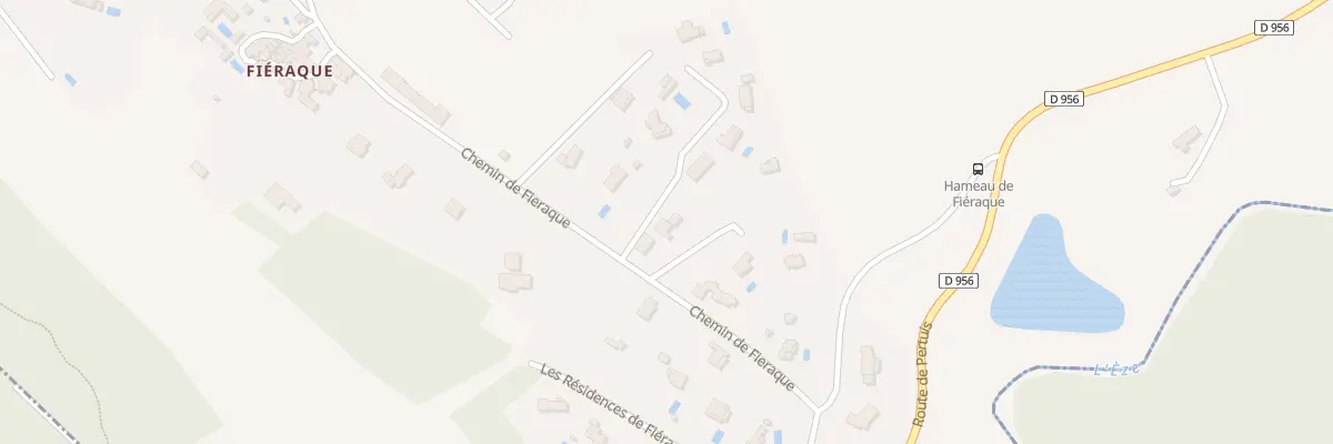 Plan du 432 Che de Fieraque à La Bastide-des-Jourdans