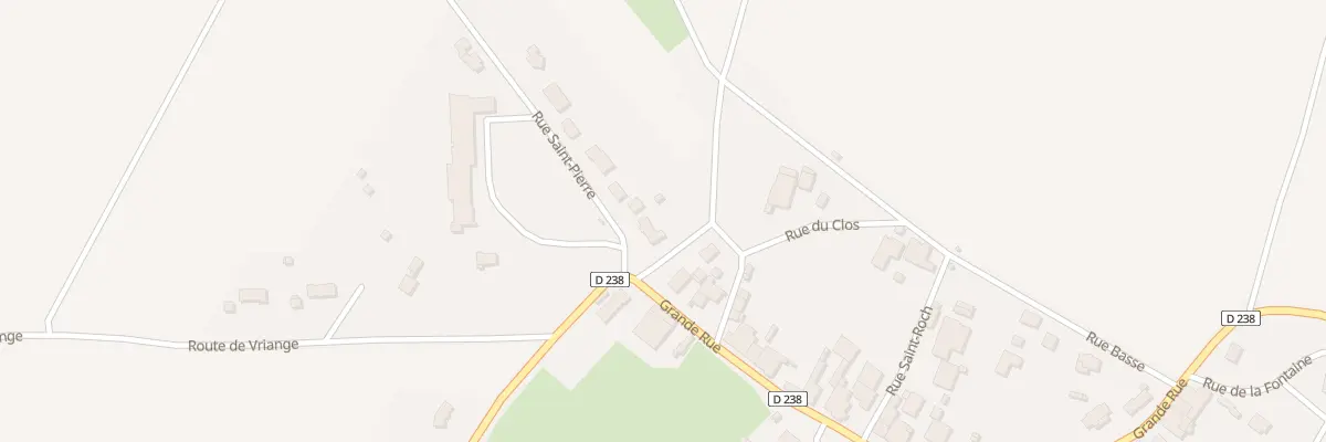 Plan du 2 Rue St Pierre à Malange