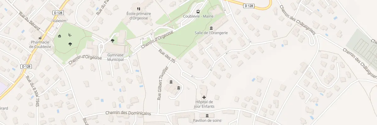 Plan du 368 Lot l’Orgeoise à Coublevie