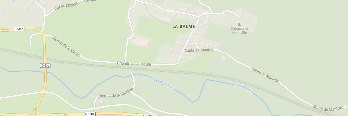 Plan du 5096 La Balme à Cheignieu-la-Balme