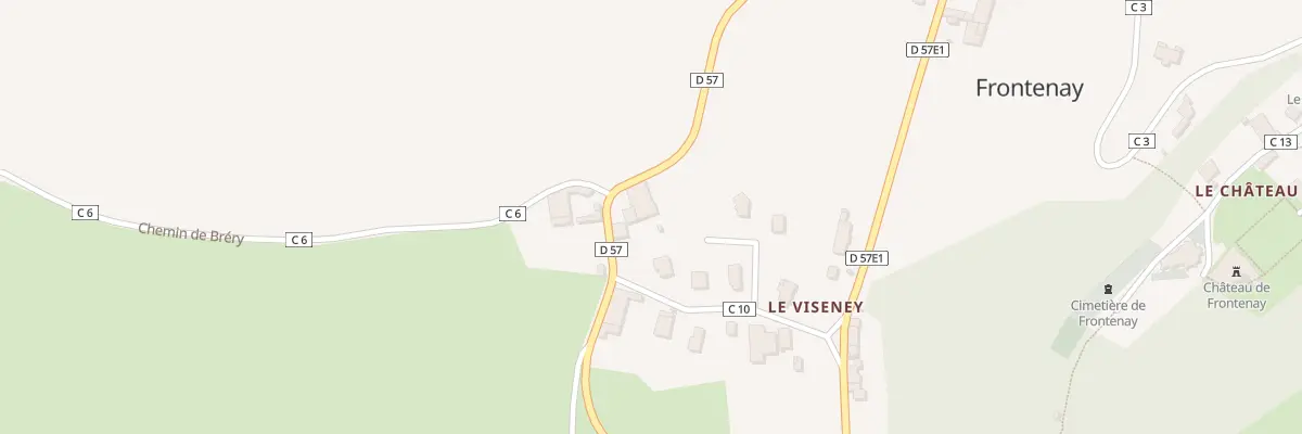 Plan du 379 Rte de Domblans à Frontenay