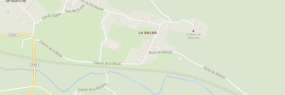 Plan du 5098 La Balme à Cheignieu-la-Balme