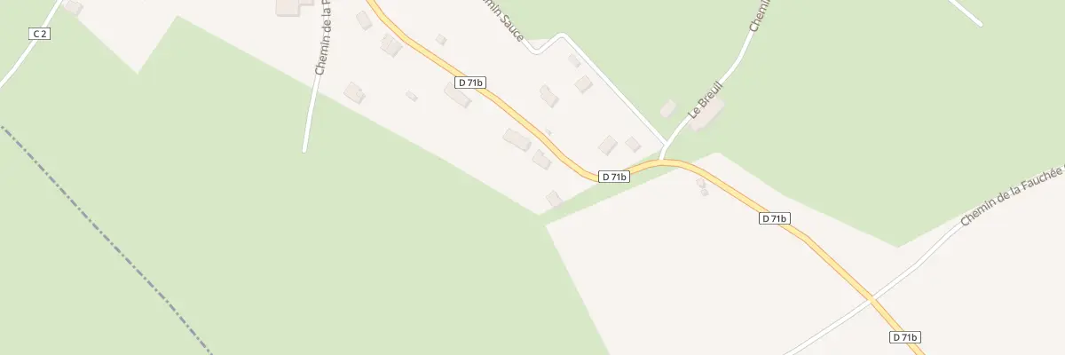 Plan du 28B Rue du Bas à Fréville