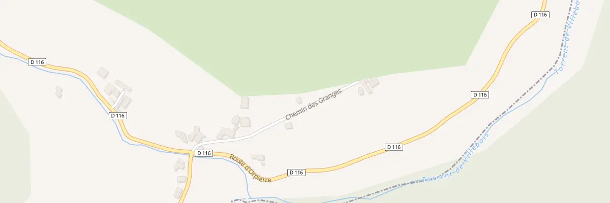 Plan du 5028 Les Granges à Villebois-les-Pins