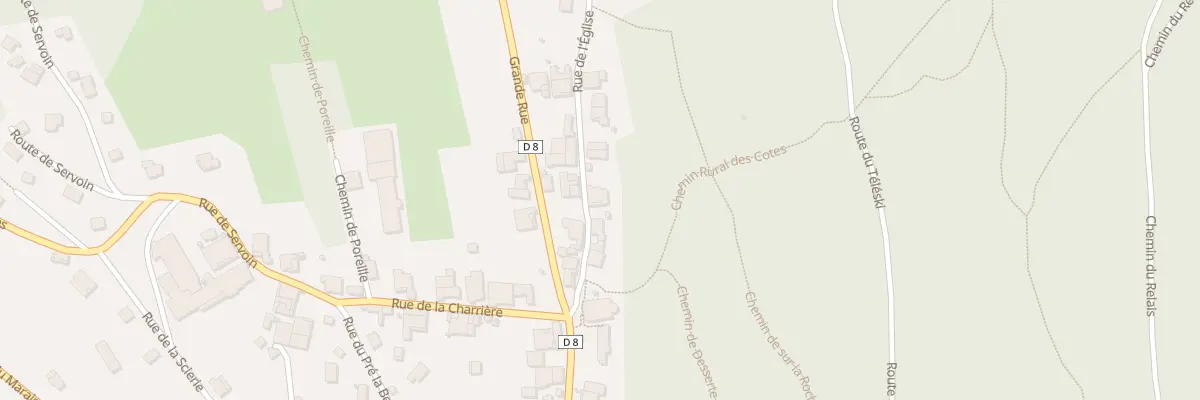 Plan du 80 Rue de l’Eglise à Plateau d’Hauteville