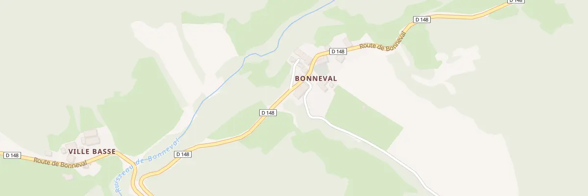 Plan du 4924 Rte de Bonneval à Boulc