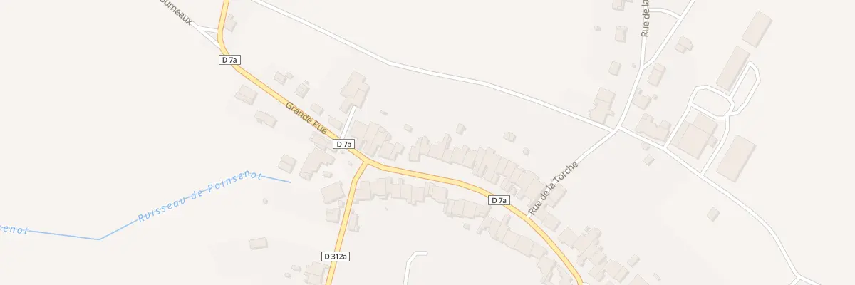 Plan du 30 Gr Grande Rue à Poinson-lès-Fayl