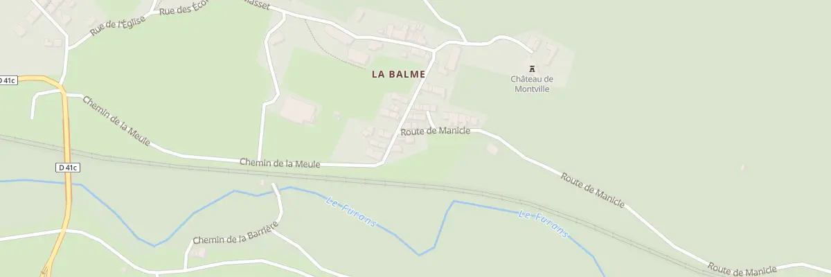 Plan du 5093 La Balme à Cheignieu-la-Balme