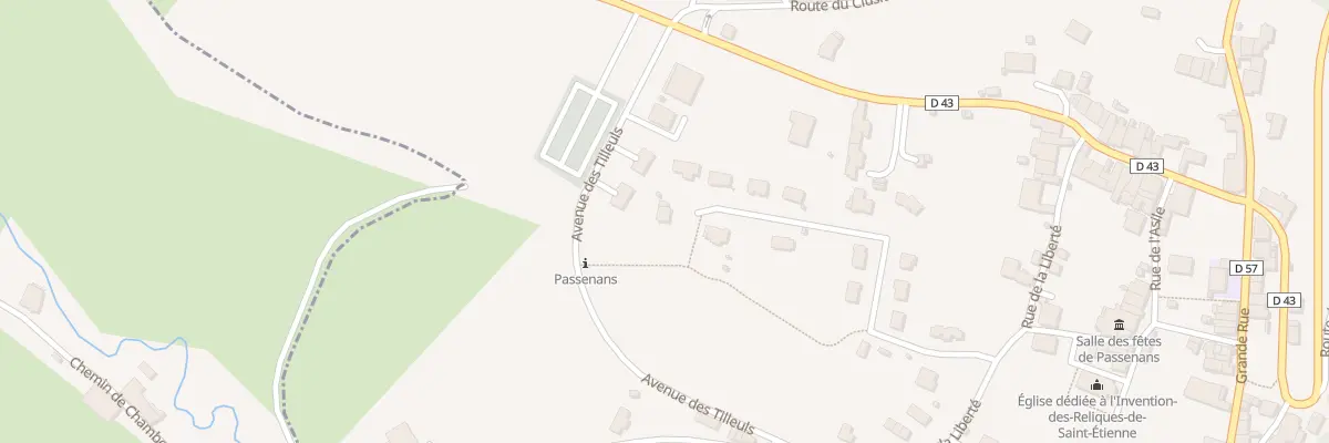 Plan du 330 Rue du Chardonnay à Passenans