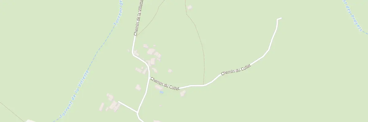 Plan du 51 Che de Serre-Ollivier à L’Épine
