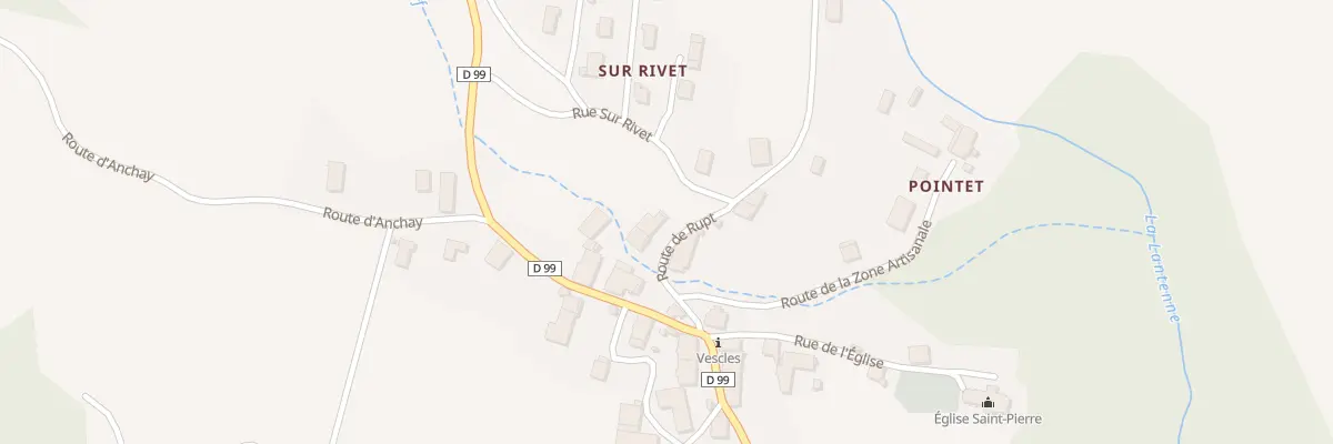 Plan du 5 Rte de Rupt à Vescles