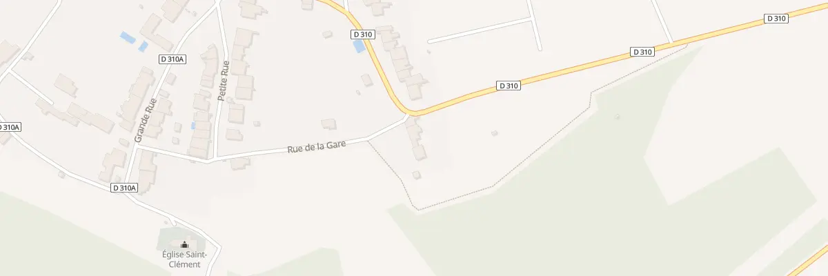 Plan du 6 Rue de la Gare à Maizières-sur-Amance