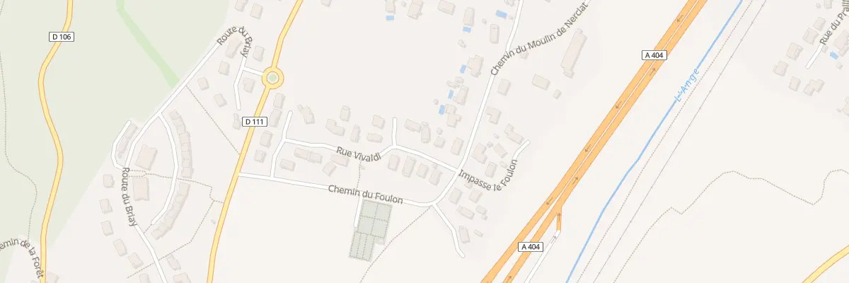 Plan du 219 Rue Vivaldi à Groissiat