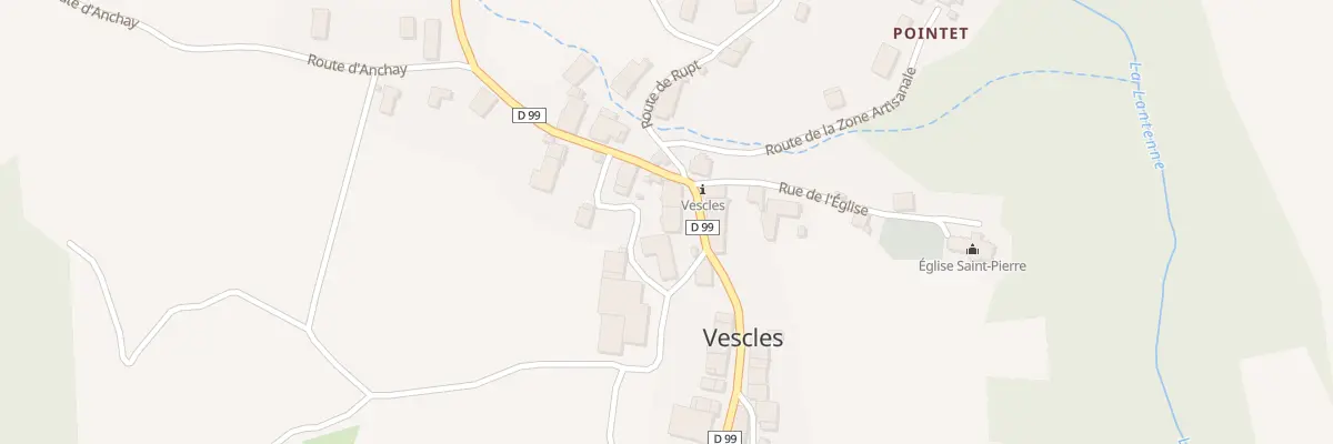 Plan du 5086 Pl du Village à Vescles