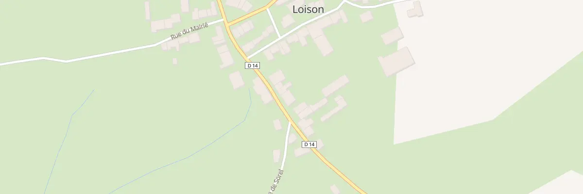 Plan du 8 Rte de Marville à Loison