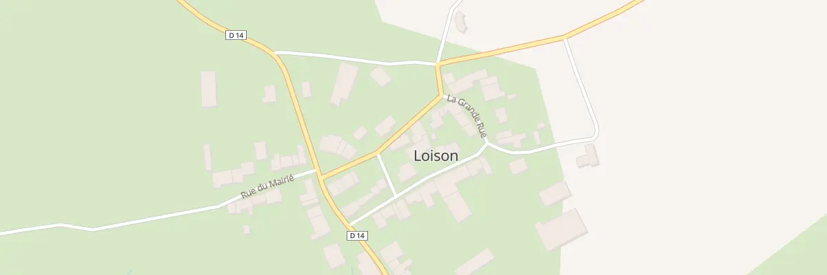 Plan du 16 Rue du Mairie à Loison