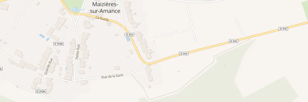 Plan du 4 Rue de la Chainee à Maizières-sur-Amance