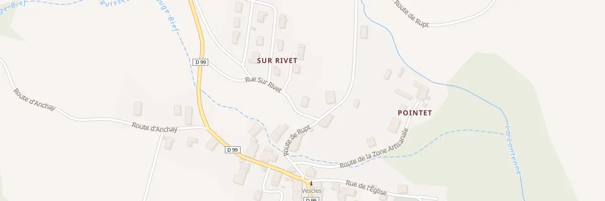 Plan du 2 Rue sur Rivet à Vescles