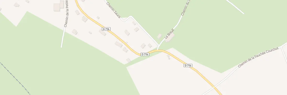 Plan du 43 Rue du Bas à Fréville