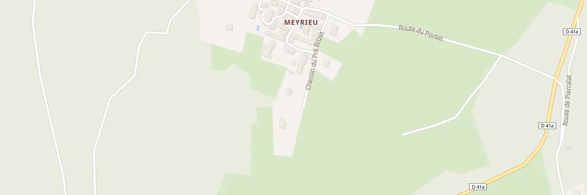 Plan du 5131 Meyrieu à Saint-Germain-les-Paroisses