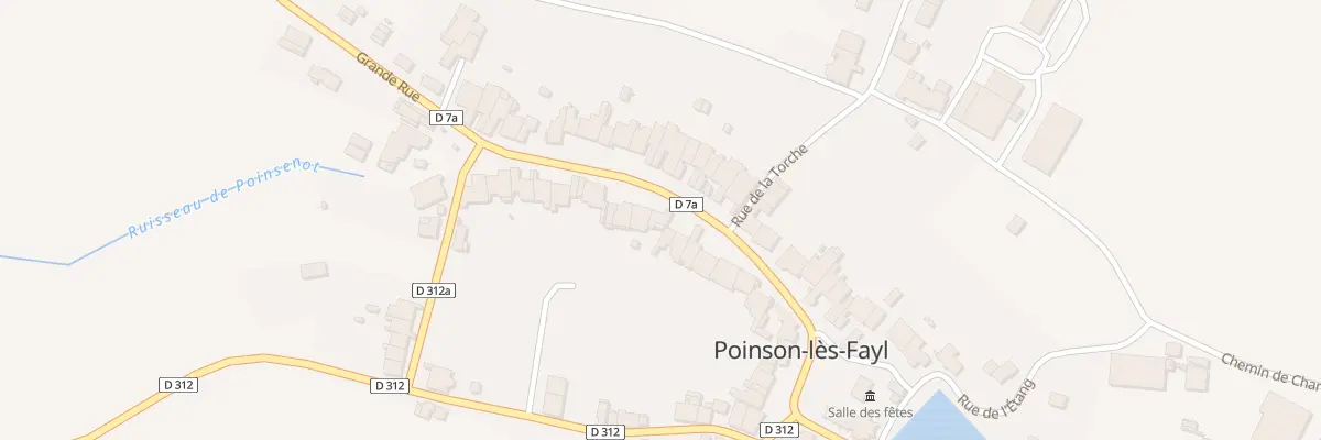Plan du 15 Gr Grande Rue à Poinson-lès-Fayl